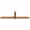 Ekena Millwork Eugene Smooth Timber Gable Bracket, Western Red Cedar, 72"W x 21"H x 3 1/2"D x 3 1/2"F, 7/12 Pitch GBW072X21X0404EUG00SWR - alternate 2